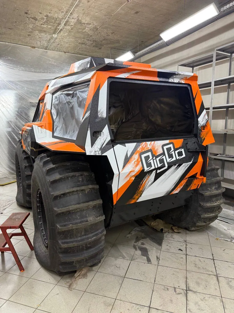 Уже совсем скоро наш новый BigBo вернётся с покраски!