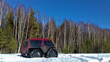 Вездеход, снегоболотоход BigBo | Зимние забавы