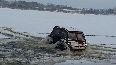 БигБо - провалился под лёд! Отдохнули в Новый Год!