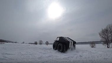 Вездеход BigBo | Зимние испытания